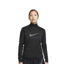 ナイキ レディース Dri-FIT スウッシュ 1/4ジップ ランニングトップ FB4688
