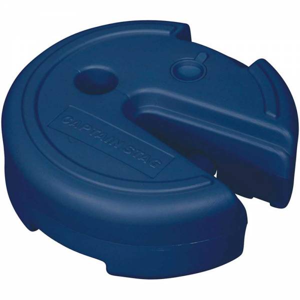 キャプテンスタッグ(CAPTAIN STAG) タープ＆パラソル用ウォーターウエイト10kg（ネイビー） UD0067