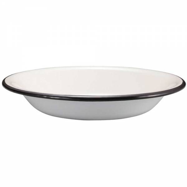 キャプテンスタッグ(CAPTAIN STAG) ホーロー プレート 22cm(ホワイト) UH0507