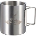 キャプテンスタッグ マグカップ350ml 折りたたみハンドル UH2019