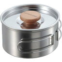 キャプテンスタッグ(CAPTAIN STAG) ステンレス片手鍋12cm(中皿付) UH4207