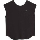 プーマ レディース ヨガ スタジオ ファンデーション ノースリーブ Tシャツ 525418
