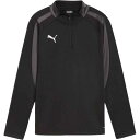 プーマ ジュニア INDIVIDUALLIGA 1/4 ジップ トップ 659831( サッカー フットサル トレーニング ウエア トップス キッズ )