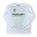 サッカージャンキー STロゴ 長袖 DRY Tシャツ SJ25D01( サッカー claudio pandiani トップス 練習着 )