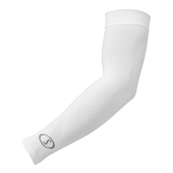スポルディング クールタッチ アームスリーブ(ペア) ホワイト 12010WH( アームカバー アームサポーター 接触冷感 スポーツ )