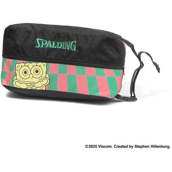 スポルディング シューズバッグ スポンジボブ チェッカーフラッグ 42002SBC