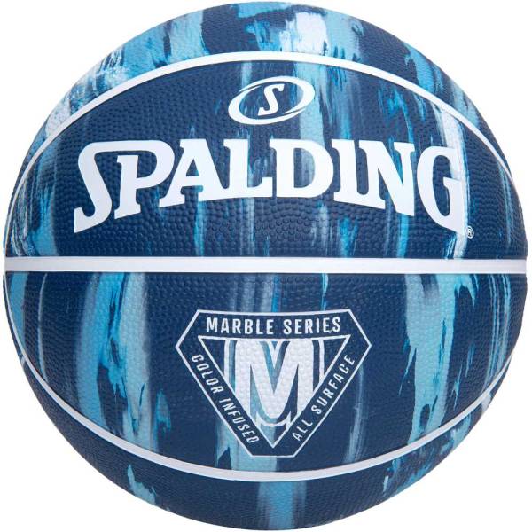 スポルディング バスケットボール マーブル ネイビー ライトブルー 5号球 85071Z