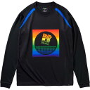 スポルディング バレーボール 長袖Tシャツ MTVレインボー SMT211800