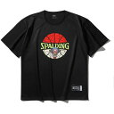 スポルディング Tシャツ ONE PIECE ヒトヒトの実 ボールプリント SMT25103P( ワンピース コラボ バスケ 半袖シャツ チョッパー )