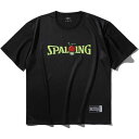 スポルディング Tシャツ ONE PIECE ヒトヒトの実 ロゴ SMT25106P( ワンピース コラボ バスケ 半袖シャツ グッズ チョッパー )