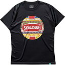 スポルディング バレーボール Tシャツ ボヘミアンボール SMT22181V
