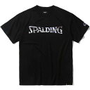 スポルディング Tシャツ オーバーラップド カモ ロゴ SMT24004