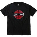 スポルディング Tシャツ ネオン トロピカル ボール プリント SMT24008