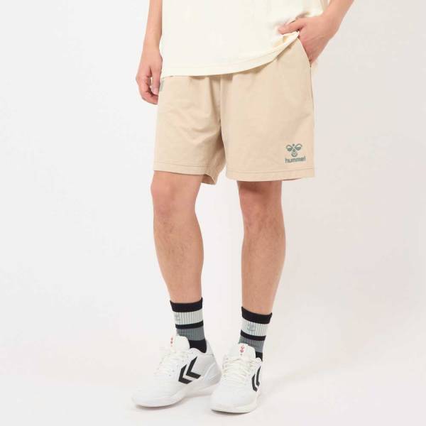 ヒュンメル コットンライク ハーフパンツ HAPB6077P( 父の日 プレゼント ギフト 20代 30代 40代 50代 カジュアル メンズ レディース ショートパンツ 短パン おしゃれ 吸湿速乾 )