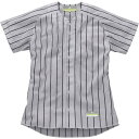 エスエスケイ ジュニア用・ストライプメッシュシャツ US002JM