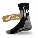 テープデザインソックス アウトドア ソックス TDOUTDOOR( アウトドア ソックス グリップ ソックス 機能性ソックス 滑り止め グリップ付き 大人用 アウトドア用 滑り防止 靴下 介護 TAPEDESIGN ミッド丈 ミドル丈 )