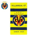 【売り尽くし】ビジャレアル ビーチタオル VILLAR019( サッカー グッズ ビジャレアル タオル プレゼント リーガ )