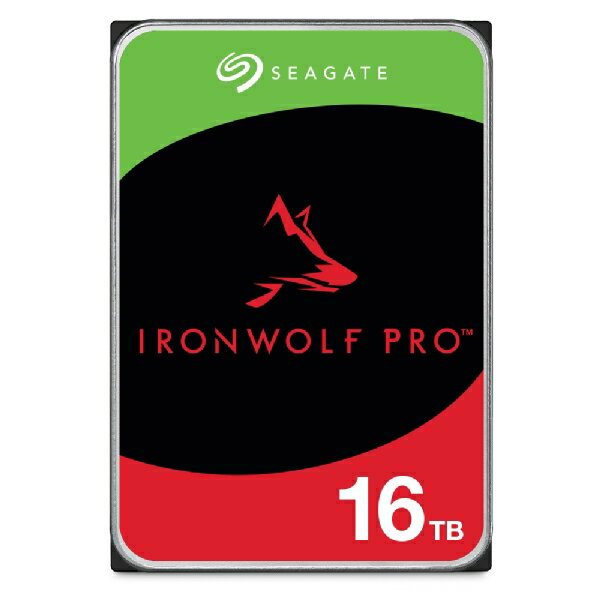 IronWolf Pro HDD(Helium)3.5inch SATA 6Gb/s 16TB 7200RPM 256MB 512E