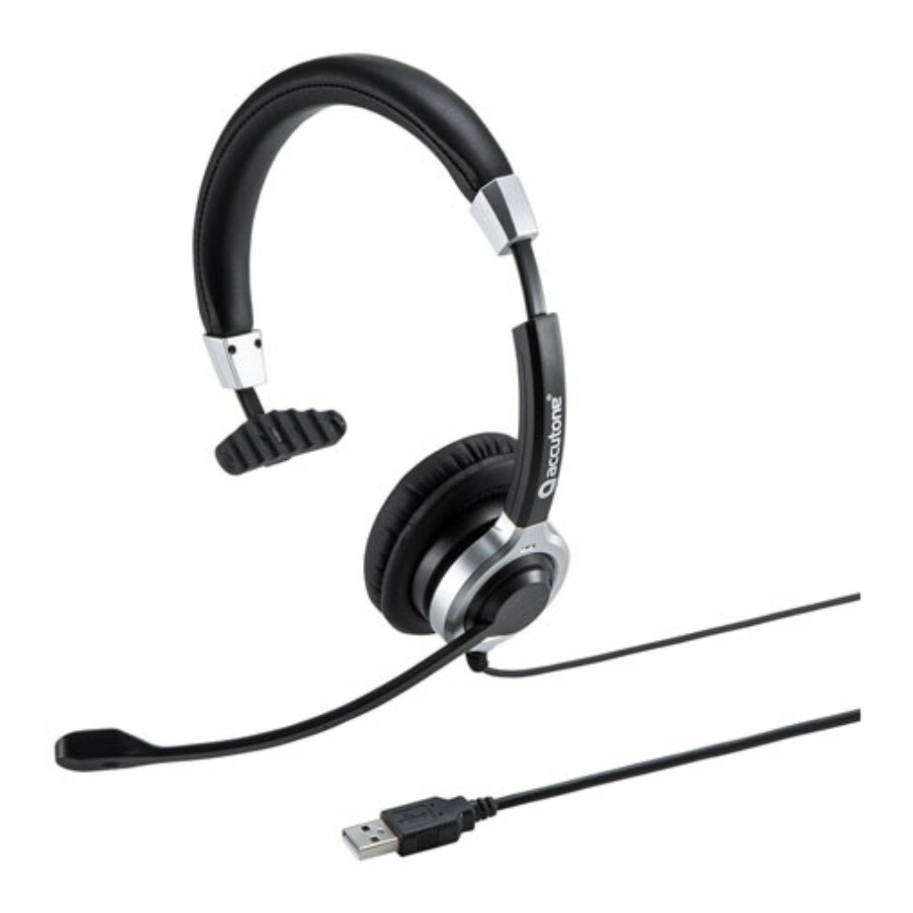 ノイズキャンセリングマイク付きUSBヘッドセット