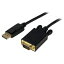 DisplayPort 1.2-VGA ֥/1.8m/1080p/ƥѴ/åդDPͥ/DPVGA/֥å