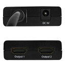 2出力対応 4K HDMI 分配器スプリッター USBバスパワー/ACアダプタ対応 4K 30Hz(2)