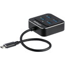 4ポートUSB Type-Cハブ USB-C - USB 3.1 Gen 2 ハブ(10Gbps) バスパワー対応 4x USB-Aポート搭載USB-C HUB