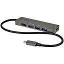 USB Type-C マルチ変換アダプター/USB-C-HDMI 2.0b 4K60Hz(HDR10)/100W Power Deliveryパススルー対応/USB 3.0 ポートx4/USB-Cマルチハブ(2)