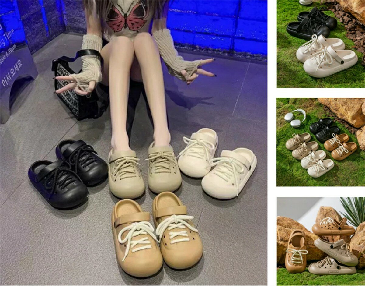乐天商城 - 5倍ポイント【店長おすすめ】サンダル 2WAY EVA素材 厚底ボリュームサンダル コンフォートサンダル サボサンダル プラットフォーム チャンキーサボユニセックス レディース メンズスリッパ 歩きやすい 履きやすいシューズ 滑り止め リゾート