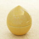 遺骨 小瓶 手元骨つぼ ミニ骨壷 虹珠(にじたま)柚子 【高さ6cm×直径5.3cm】 分骨つぼ 骨壺 遺骨入れ 宝物ケース 手元供養 ご家族や兄妹での分骨、お寺の納骨壇への分骨、いつまでも家庭に置いておきたい手元供養に最適