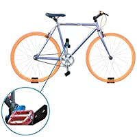 即納自転車スタンド 壁掛けフック 自転車壁掛け用 バイクラック バイクハンガー 自転車収納 1台用 2台用 3台用 ロードバイク ディスプレイスタンド 安全 省スペース(2台)