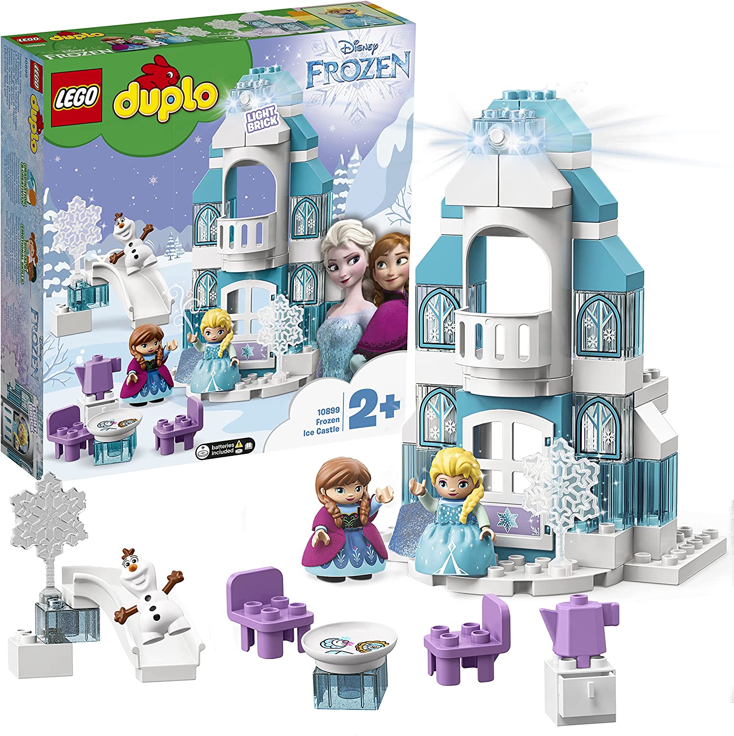 レゴ®デュプロ レゴ(LEGO) デュプロ アナと雪の女王 光る! エルサのアイスキャッスル 10899