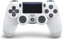 【純正品】ワイヤレスコントローラー (DUALSHOCK 4) グレイシャー ホワイト (CUH-ZCT2J13)CYBER PS4用コントロー