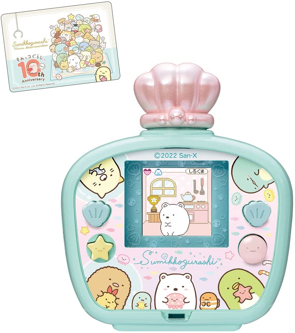 商品紹介 ホンモノのお水の中ですみっコをゲット!本体をひっくり返すと、本物のお水が出てくる!陸と水、2つのモードで遊んじゃおう♪ 陸モードと水モード、2つのモードを切り替えて遊ぼう。 本物のお水を使ってお世話もできちゃう! お世話やミニゲー...