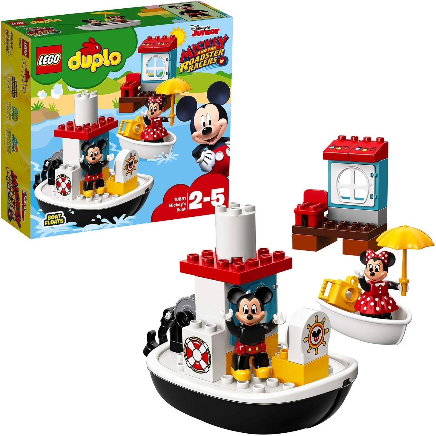 樂天商城 - レゴ(LEGO)デュプロ ミッキーとミニーのバースデーボート 10881クリスマスプレゼント プレゼント幼児 赤ちゃん 男の子 女の子 2歳~5歳