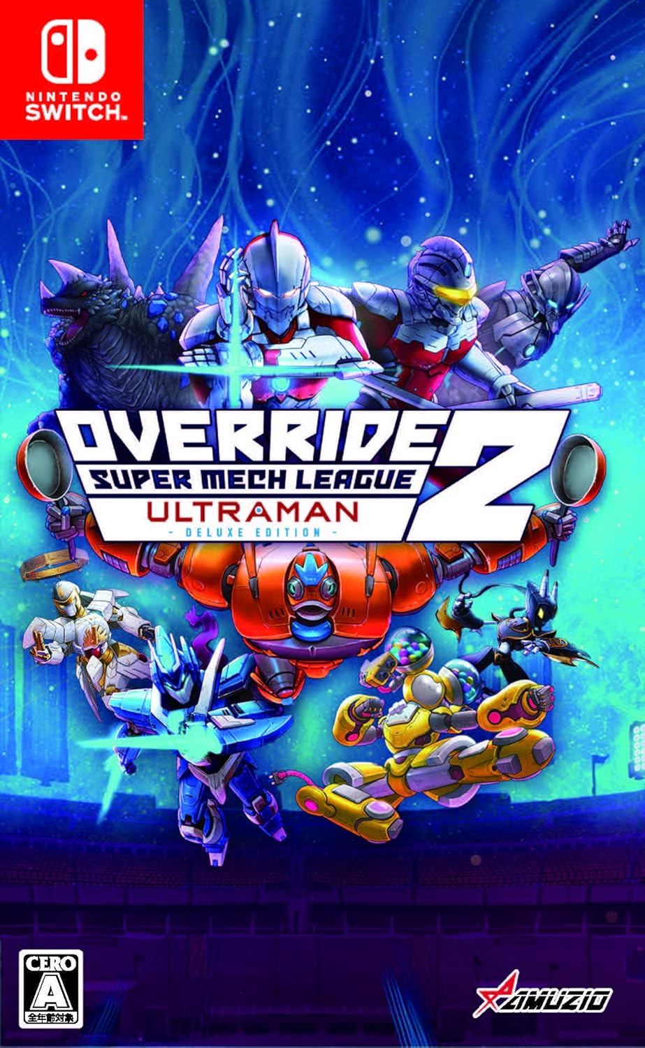 乐天商城 - 月間優良ショップ受賞店 新品 オーバーライド 2:スーパーメカリーグ ULTRAMAN DX Edition -Switch switchソフト