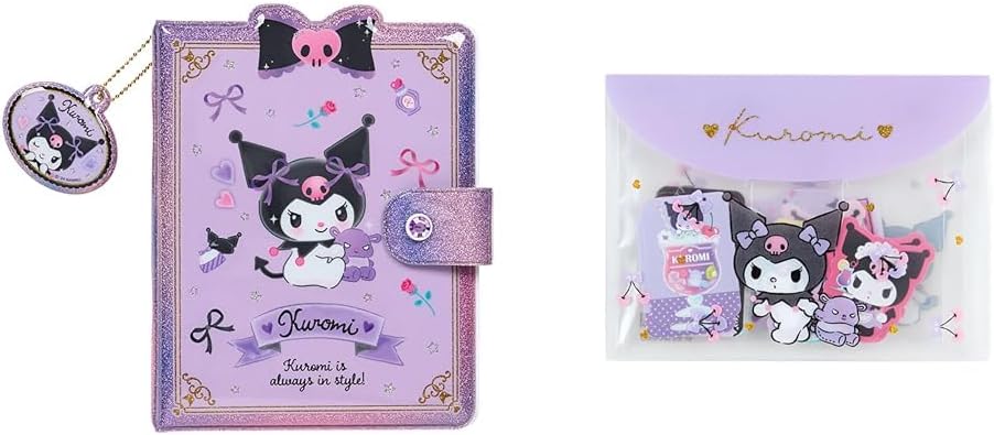 月間優良ショップ受賞店サンリオ(SANRIO) ときめくシール＆シール手帳 クロミ 収納 チャーム付き シー..