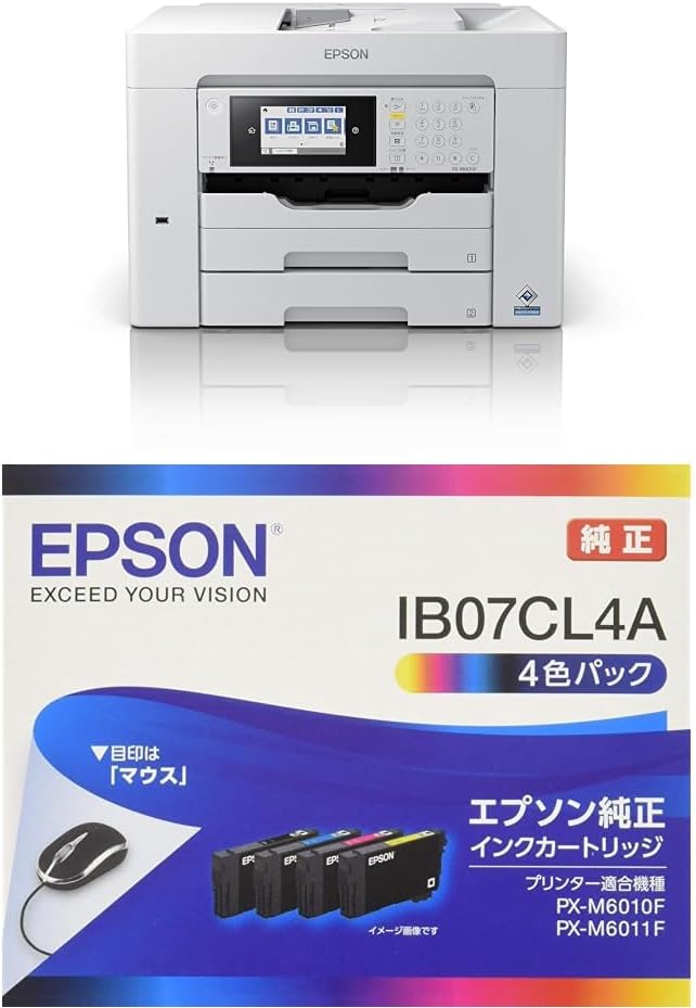 月間優良ショップ受賞店 エプソン プリンター A3ノビ対応ビジネスインクジェットカラー複合機 FAX PX-M..