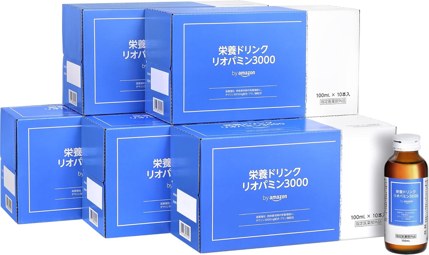 月間優良ショップ受賞店栄養ドリンク リオパミン3000 100ml x 50本 (SOLIMO)