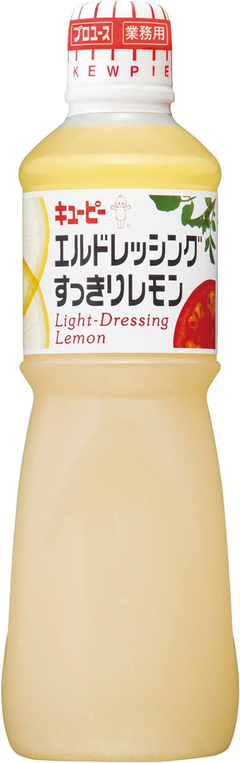 樂天商城 - 月間優良ショップ受賞店キユーピー 1L エルドレッシングすっきりレモン 1000ml (業務用) 大容量