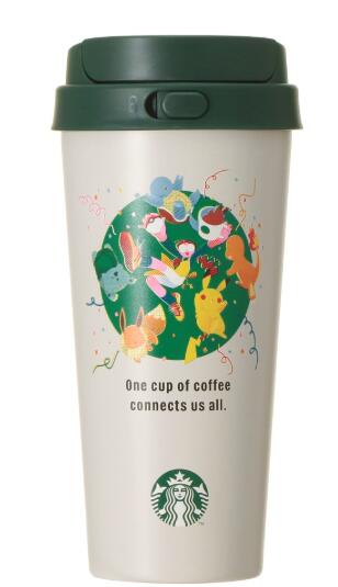 月間優良ショップ受賞店 Pokémon + STARBUCKS ステンレス TOGO ボトル コーヒーコネクション 473ml　ポケモン×スタバ コラボボトル