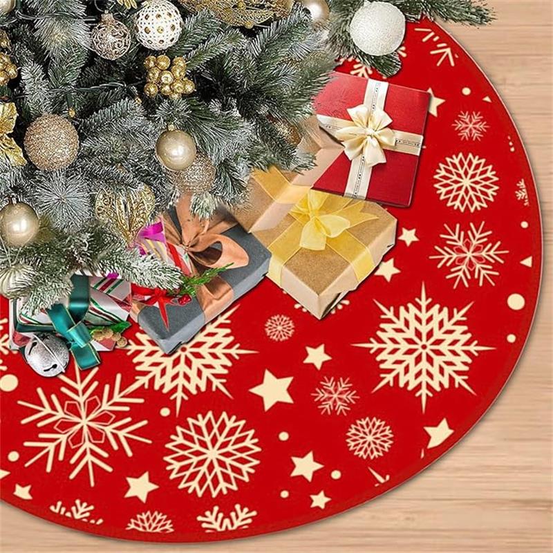 クリスマスツリー スカート クリスマス 飾り クリスマスツリー 足元隠し クリスマスツリー 脚 オーナメント christmas tree skirt クリスマスツリーサラウンドベース 可愛 豪華 クリスマス パーティー オーナメント 雰囲気 クリスマス用品