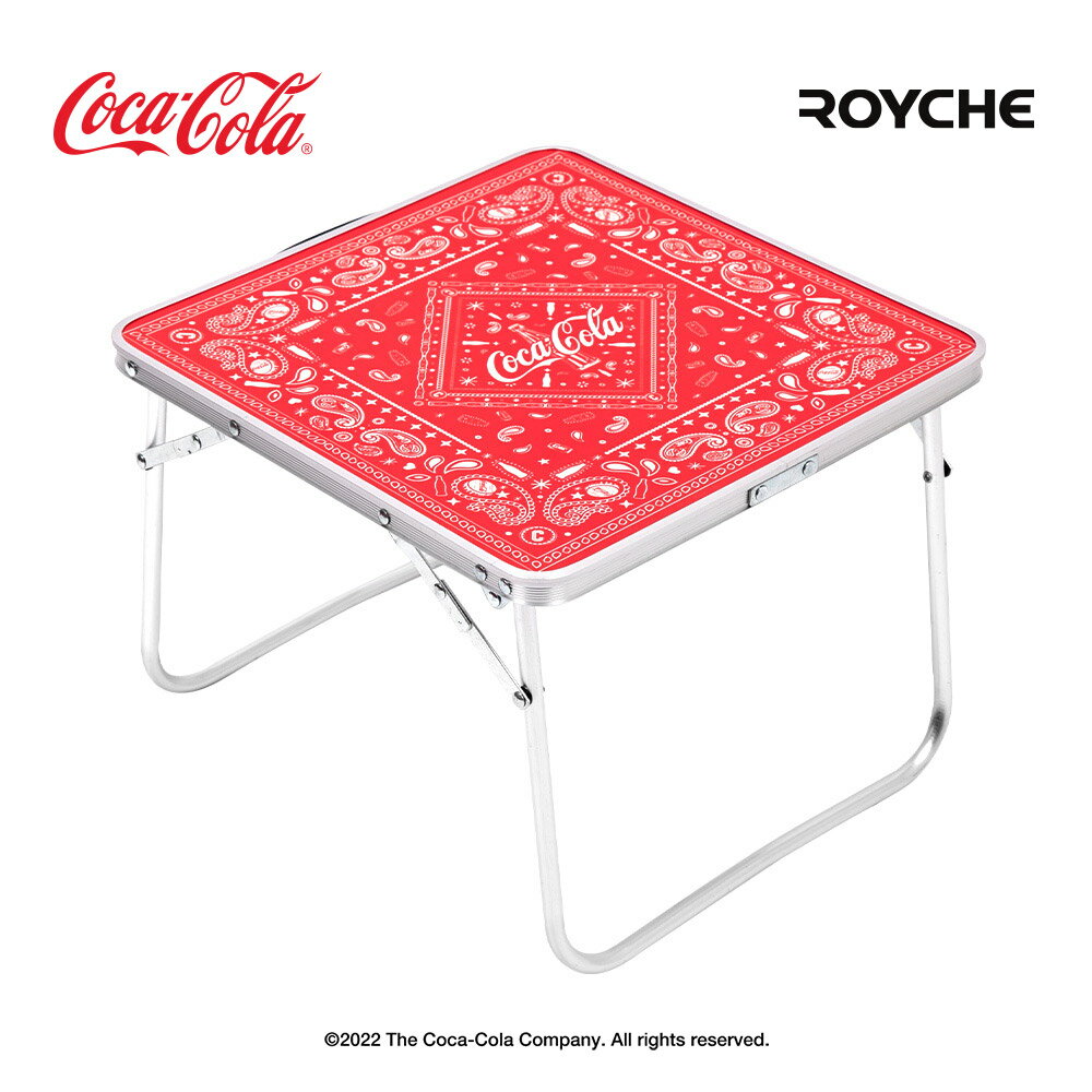 【コカ・コーラ_キャンプ用品_テーブル】COCA-COLA CAMPING TABLE アウトドア キャンプ キャンピングテーブル キャンプ キャンピング 机 ミニテーブル アウトドア テーブル 折りたたみ テーブル 軽い 軽量