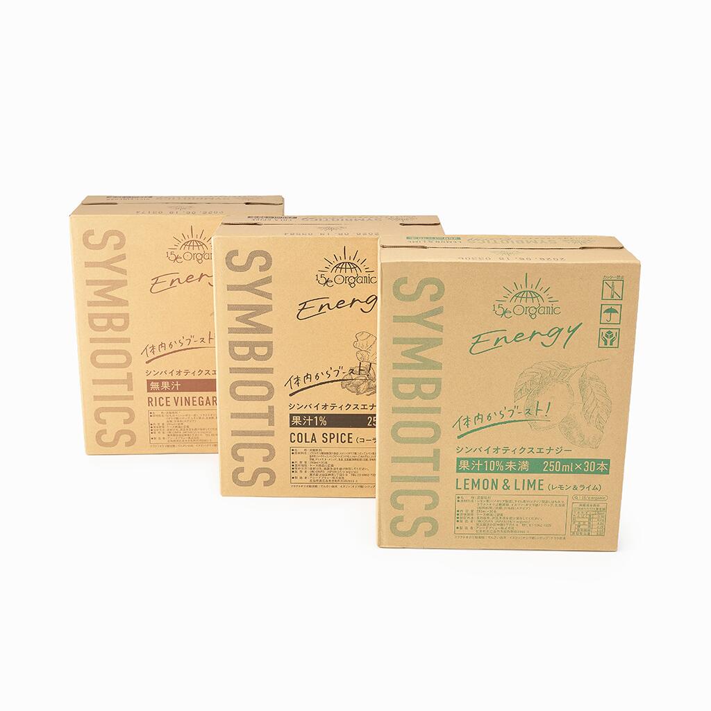 【新商品】【 15/e organic 15/e Symbiotics Energy 3ケース(90本セット) 】エナジードリンク エナドリ 腸活 天然由来成分...