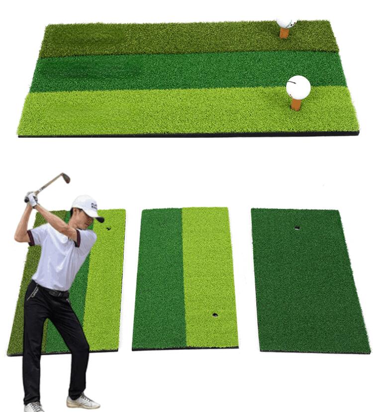 【17種類】ゴルフ練習マット 屋内 屋外 用 長短草 折りたたみ式 打ちっぱなし 挥発可 自宅練習 プロ仕様 ゴルフマット