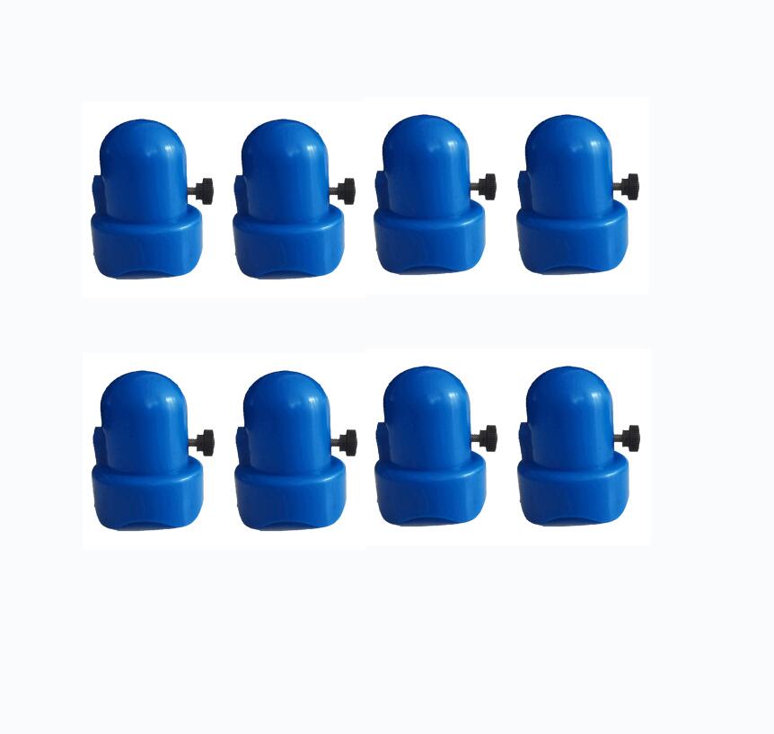 【ブルー】トランポリン 予備部品 トランポリン 交換用 パーツ トランポリン用 プラスチック管キャップ..