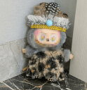 【限定デザイン】Labubu 専用 インディアン柄 コスチュームセット|1~3世代対応 ラブブラブ 布製衣装 ファッション着せ替え かわいい プレゼントにも最適