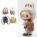 Labubu 専用 ミニバックパック 17cm対応|一代・二代・三代着用可能 収納付き かわいいトイバッグ|POPMART THE MONSTERS キャラグッズ