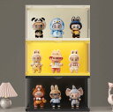 【Labubu対応】アクリル フィギュア収納ケース 大容量 ブラインドボックス専用 ディスプレイラック POP MART 収納 アクリルカバー付き 防塵 ドール...