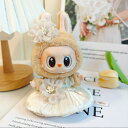 Labubu服 ラブブ服 ラブブぬいぐるみ 対応ラブーのぬいぐるみ ラブブ 服手作り デニムオーバーオール&帽子セット手工製作 アクセサリー かわいい ドール服 Labubu 服 Labubu 服 POPMART LABUBU ラブブ 着せ替えワンピース 17cm ぬいぐるみ用 ハンドメイド 手作り