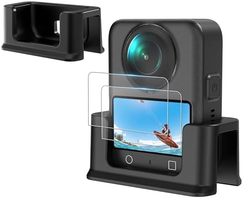 OSMO 360 スタンド OSMO 360 保護フィルム DJI Osmo 360 アクセサリー 持ち運び便利 コンパクト 滑り止め 安定 強化ガラスフィルム